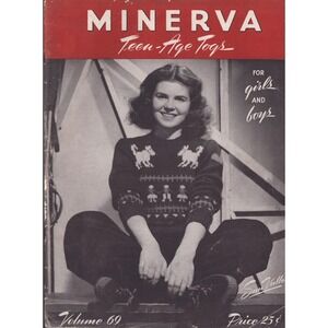 Vintage Minerva Teen-Age Togs Vol 69 Knitting Pattern Booklet Sun Valley Style